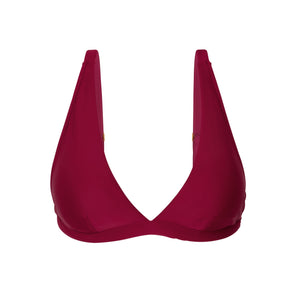 Product Front: Rio De Sol Top Bikini Top Touch-Carmim Alba