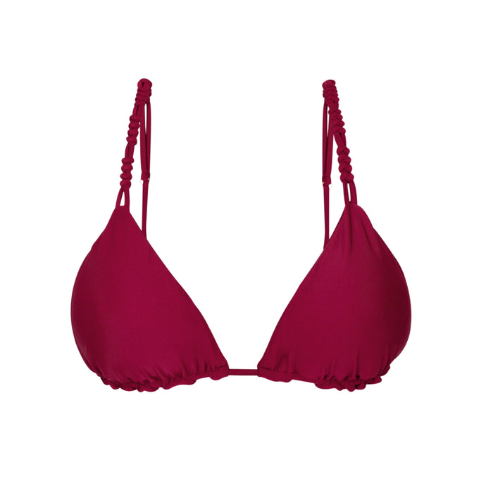 Product Front: Rio De Sol Top Bikini Top Touch-Carmim Selena