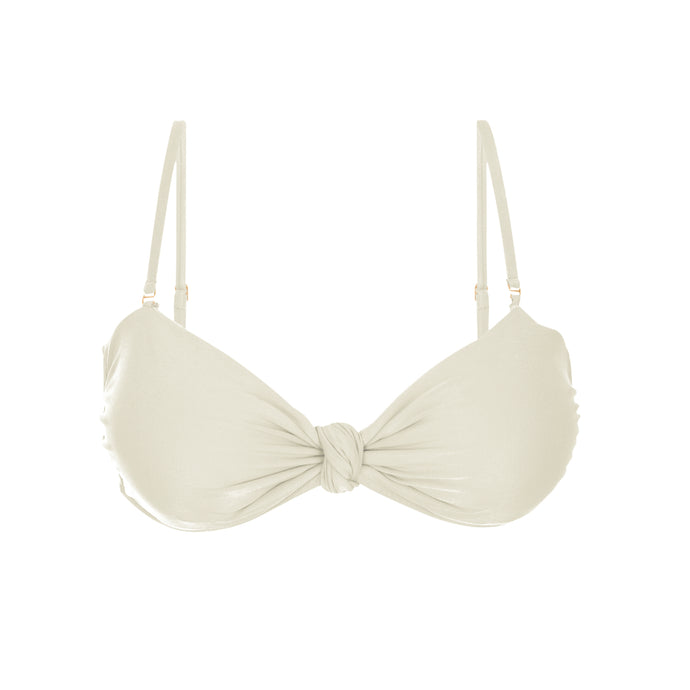 Product Front: Rio De Sol Top Bikini Top Touch-Natural Bandeau-Joy