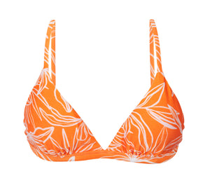 Product Front: Rio De Sol Top Bikini Top Trail-Orange Tri-Fixo