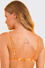 Załaduj obraz do przeglądarki galerii, Image 07: Rio De Sol Top Bikini Top Trail-Orange Tri-Fixo
