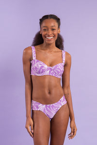 Image 09: Rio De Sol Top Bikini Top Trail-Purple Amelia