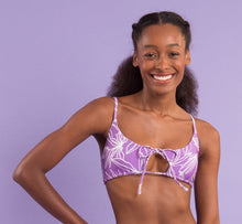 Załaduj obraz do przeglądarki galerii, Image 13: Rio De Sol Top Bikini Top Trail-Purple Tank-Tie
