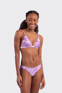 Image 04: Rio De Sol Top Bikini Top Trail-Purple Tri-Fixo