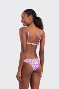 Model Back: Rio De Sol Top Bikini Top Trail-Purple Tri-Fixo