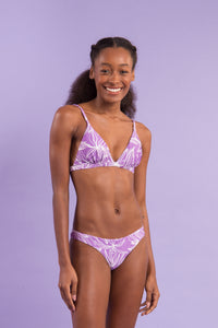 Image 09: Rio De Sol Top Bikini Top Trail-Purple Tri-Fixo
