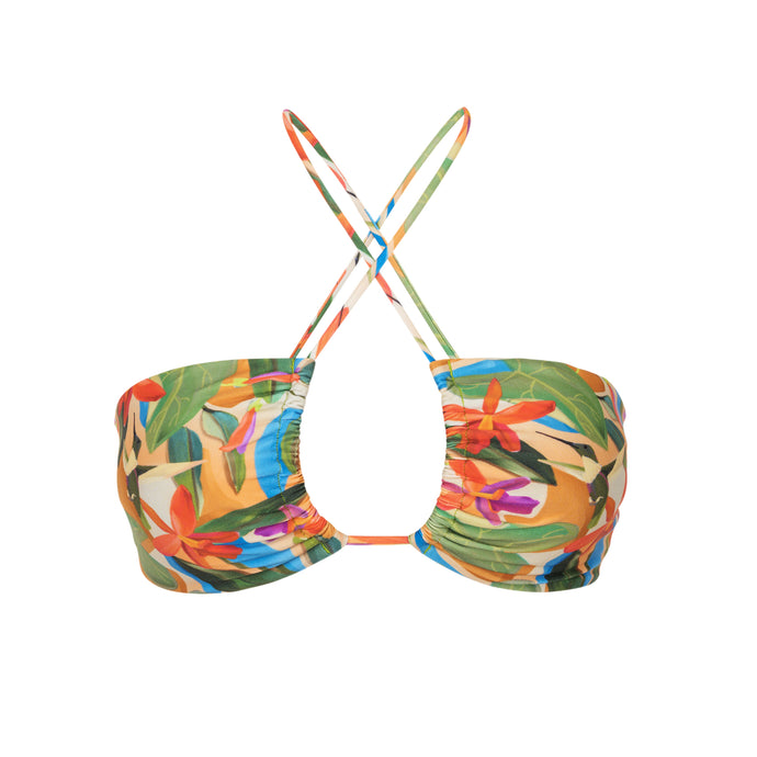 Product Front: Rio De Sol Top Bikini Top Tropical Camille