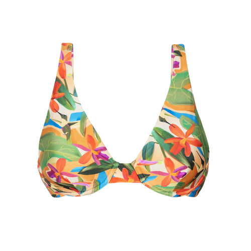 Product Front: Rio De Sol Top Bikini Top Tropical Chantal