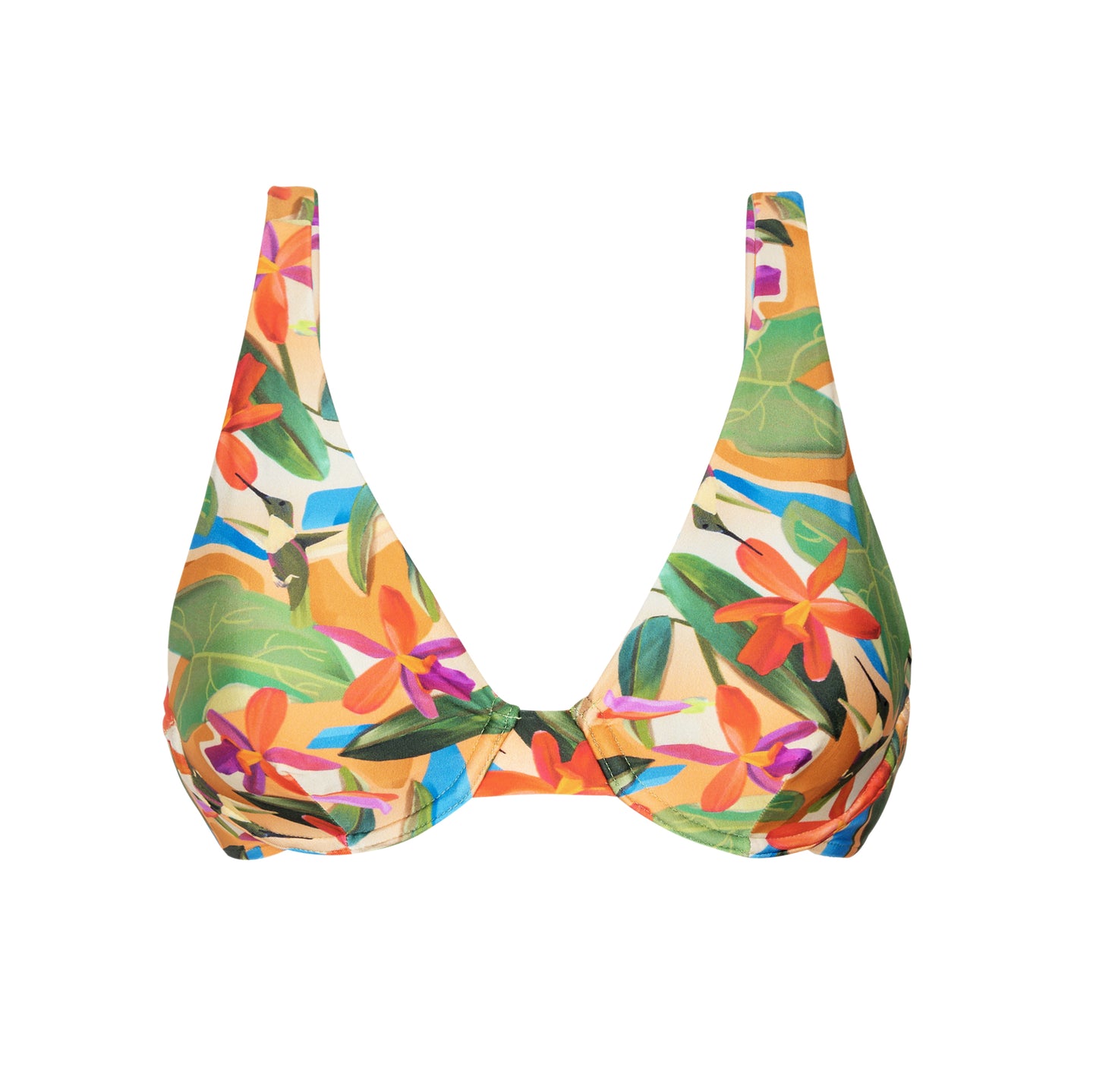 Product Front: Rio De Sol Top Bikini Top Tropical Chantal