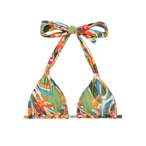 Product Front: Rio De Sol Top Bikini Top Tropical Mel