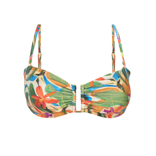 Product Front: Rio De Sol Top Bikini Top Tropical Sara