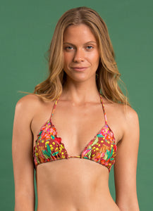 Image 12: Rio De Sol Top Bikini Top Tropics Frufru