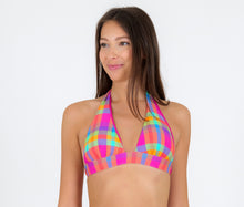 Załaduj obraz do przeglądarki galerii, Gallery: Rio De Sol Top Bikini Top Tulip-Garden Halter-Cos
