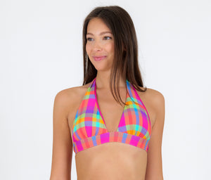 Gallery: Rio De Sol Top Bikini Top Tulip-Garden Halter-Cos