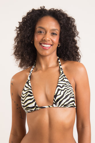 Gallery: Rio De Sol Top Bikini Top Wild-Black Mel
