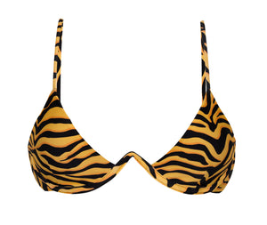 Product Front: Rio De Sol Top Bikini Top Wild-Orange Tri-Aro