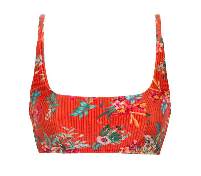 Product Front: Rio De Sol Top Bikini Top Wildflowers Bra-Sport