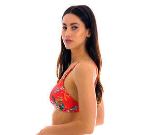 Image 08: Rio De Sol Top Bikini Top Wildflowers Bra-Sport