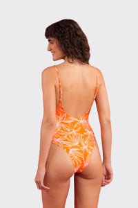 Model Back: Rio De Sol Kostium Jednoczęściowy Trail-Orange Hype