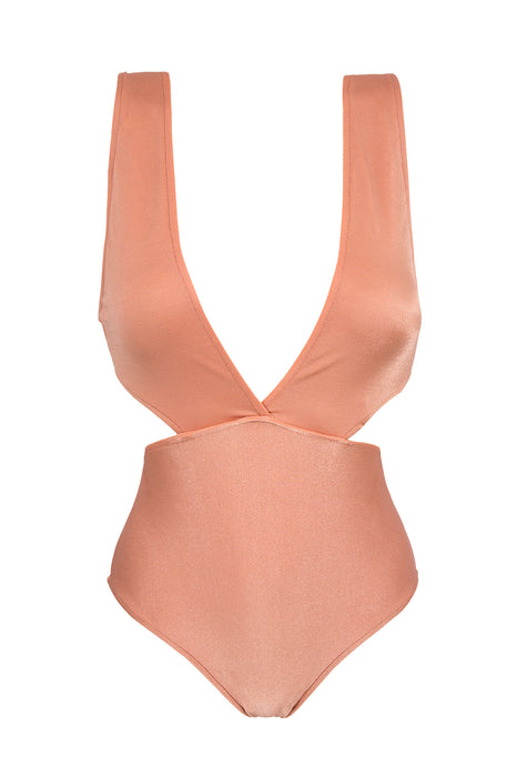 Product Front: Rio De Sol Kostium Jednoczęściowy Trikini Ouro Rosa