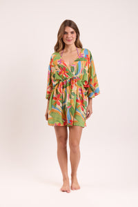 Model Front: Rio De Sol Narzutka Plażowa Tropical Kaftan Bel