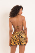 Załaduj obraz do przeglądarki galerii, Model Back: Rio De Sol Spódnica Plażowa Wild-Orange Skirt-Knot
