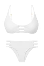 Załaduj obraz do przeglądarki galerii, Set Bora-White Bra-Trio Madrid-Trio
