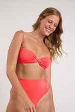 Załaduj obraz do przeglądarki galerii, Set Malibu-Folia Bandeau-Iris Highwaist-Spin-Iris
