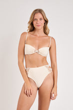 Załaduj obraz do przeglądarki galerii, Set Malibu-Natural Bandeau-Iris High-Waist-Spin-Iris
