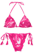 Załaduj obraz do przeglądarki galerii, Set Pink-Palms Frufru
