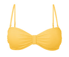 Załaduj obraz do przeglądarki galerii, Top Malibu-Yellow Bandeau-Duo
