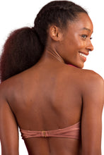 Załaduj obraz do przeglądarki galerii, Top Shimmer-Copper Bandeau-Joy
