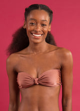 Załaduj obraz do przeglądarki galerii, Top Shimmer-Copper Bandeau-Joy
