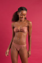 Załaduj obraz do przeglądarki galerii, Top Shimmer-Copper Bandeau-Joy
