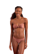 Załaduj obraz do przeglądarki galerii, Top Shimmer-Copper Bandeau-Joy
