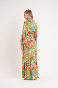 Tropical Long Dress Verona