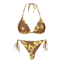 Załaduj obraz do przeglądarki galerii, Product Front: Wednesday In Hawaii By Rio De Sol Zestaw Bikini Set Pua-Coco-Lilikoi Kauai Kaleia
