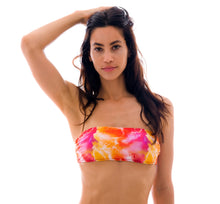 Załaduj obraz do przeglądarki galerii, Top Tiedye-Red Bandeau-Reto
